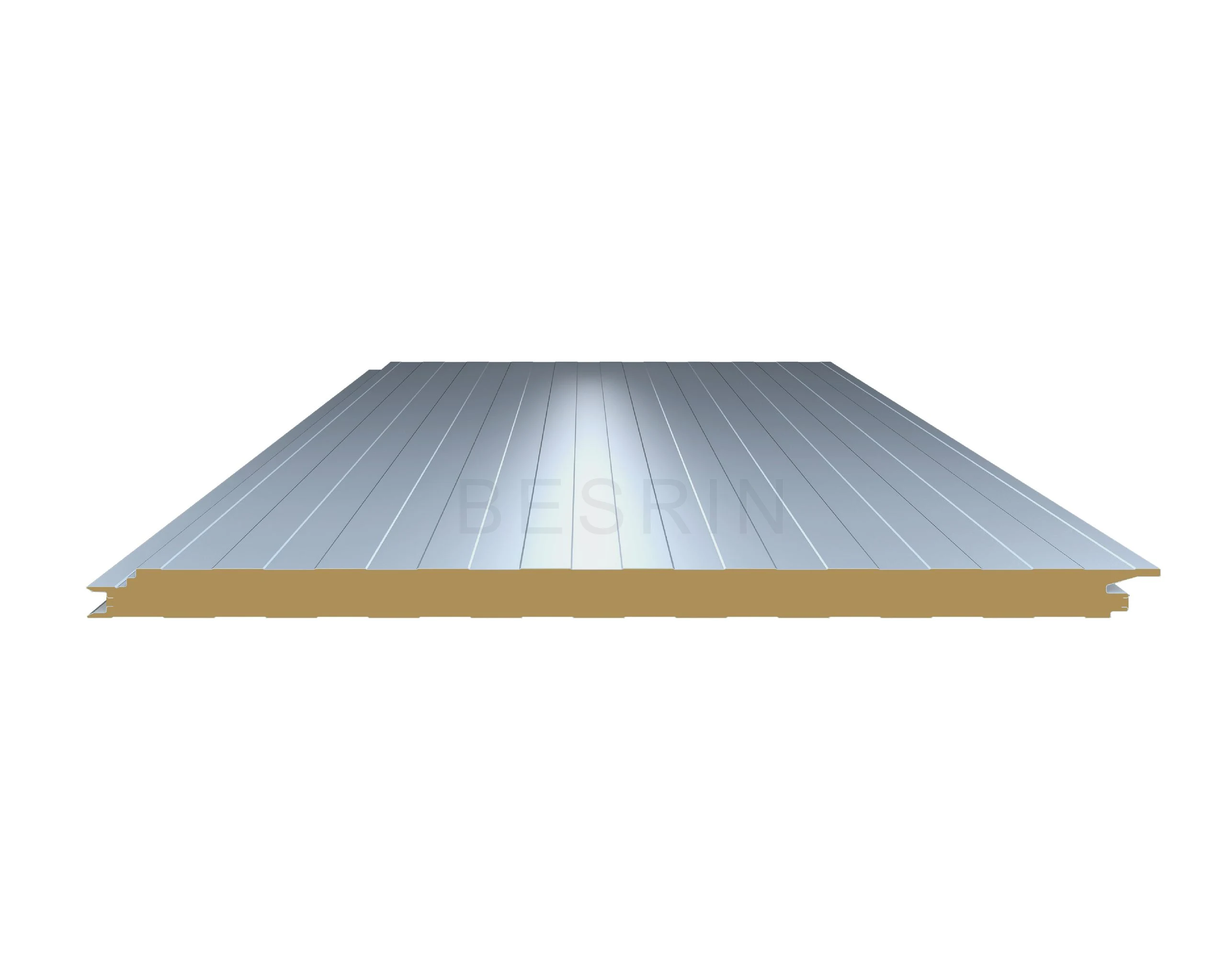 PIR flush-joint wall panel