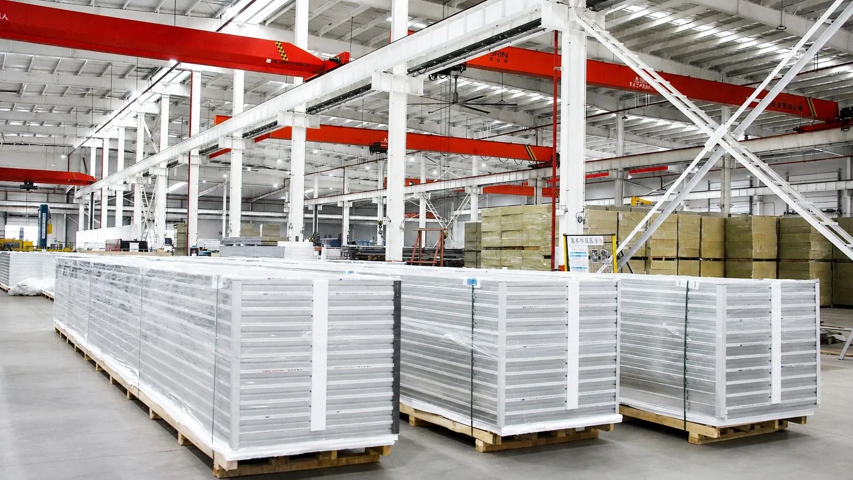 Finished Cleanroom Panels