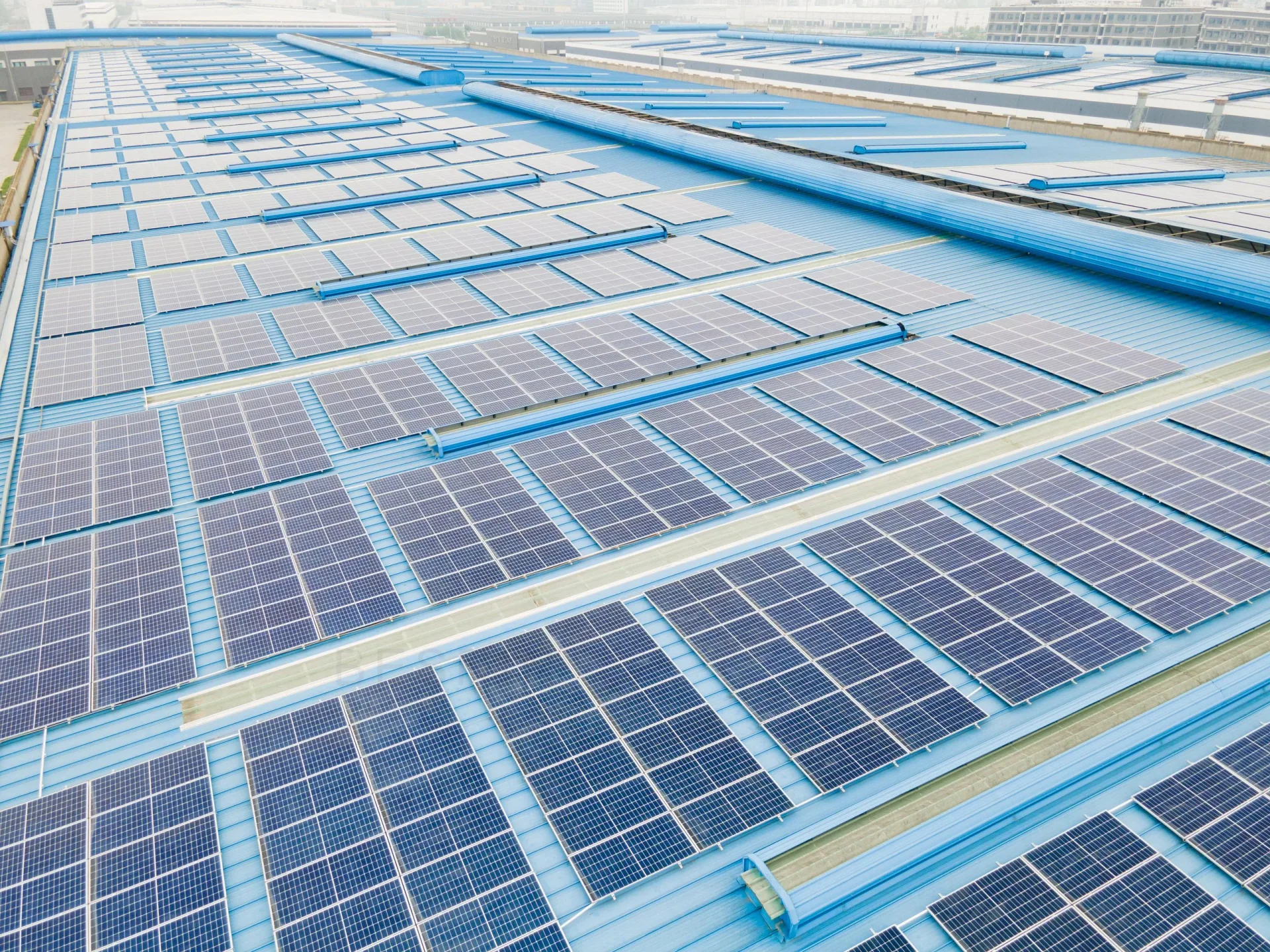 Holike BIPV solar roof project