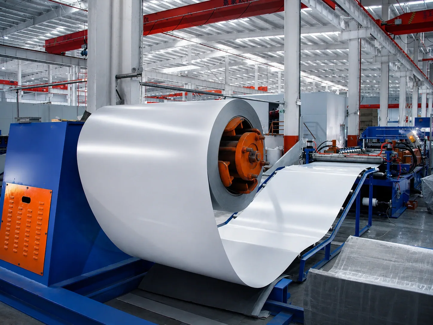 Wuhan · Cleanroom Panel Uncoiling